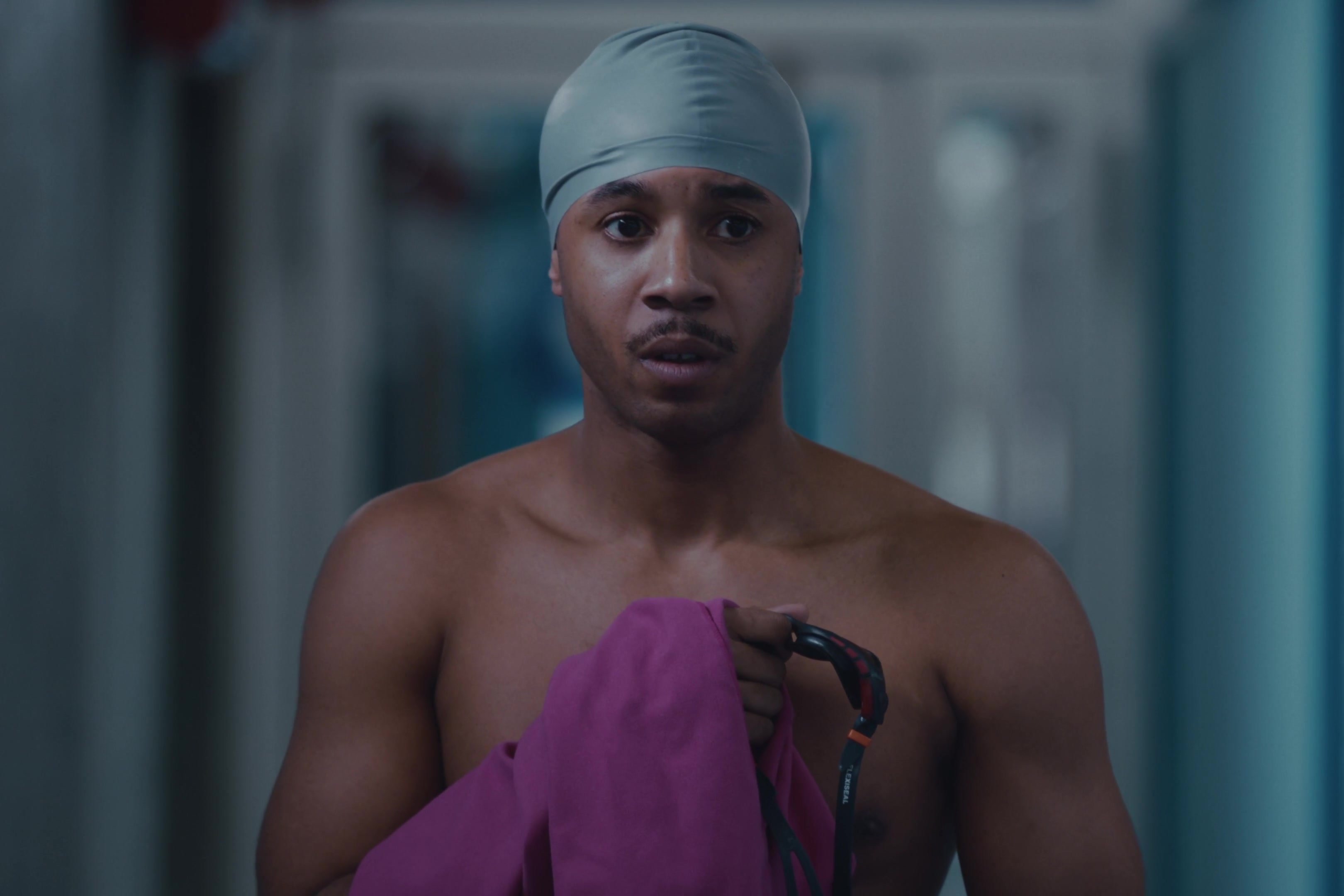 À la nage